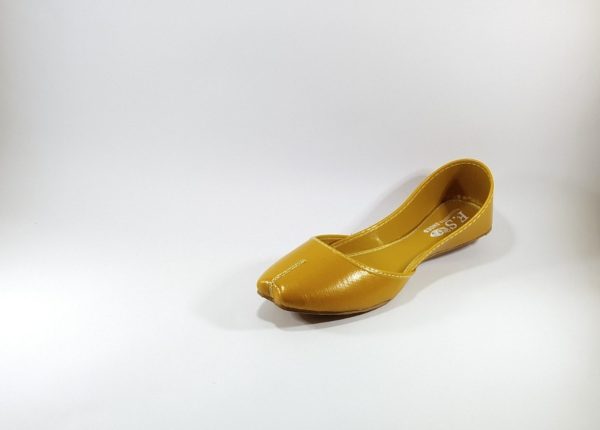 Yellow Casual Khussa
