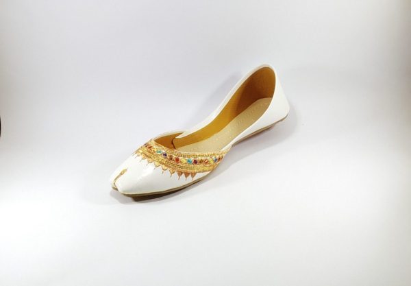 White Formal Khussa