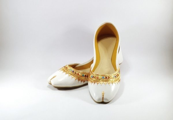 White Formal Khussa