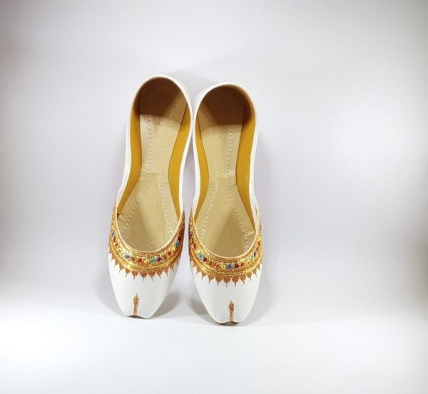 White Formal Khussa